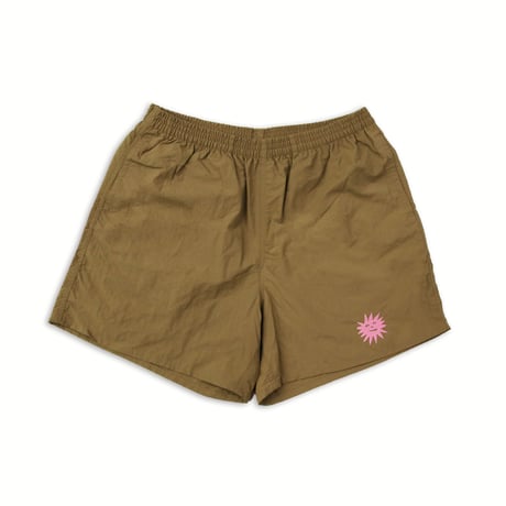 Logo Shorts Khaki