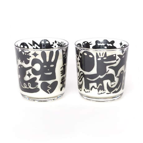 PAIR GLASS