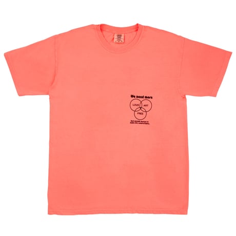 LOVE ART FREE TEE (ORANGE)