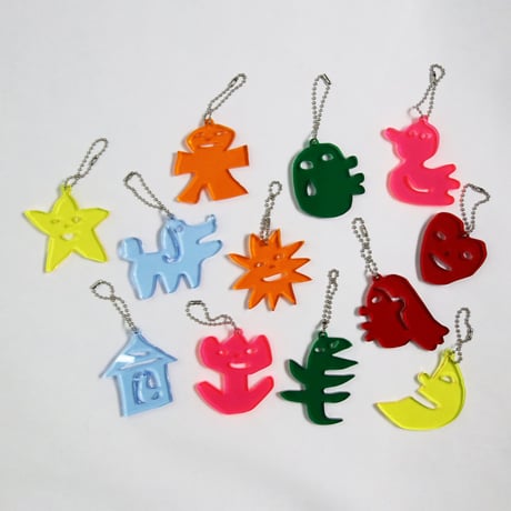 ACRYLIC KEY RING (Random)
