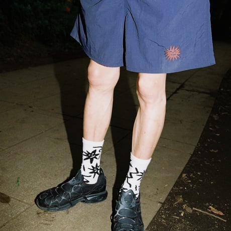 Logo Shorts Blue