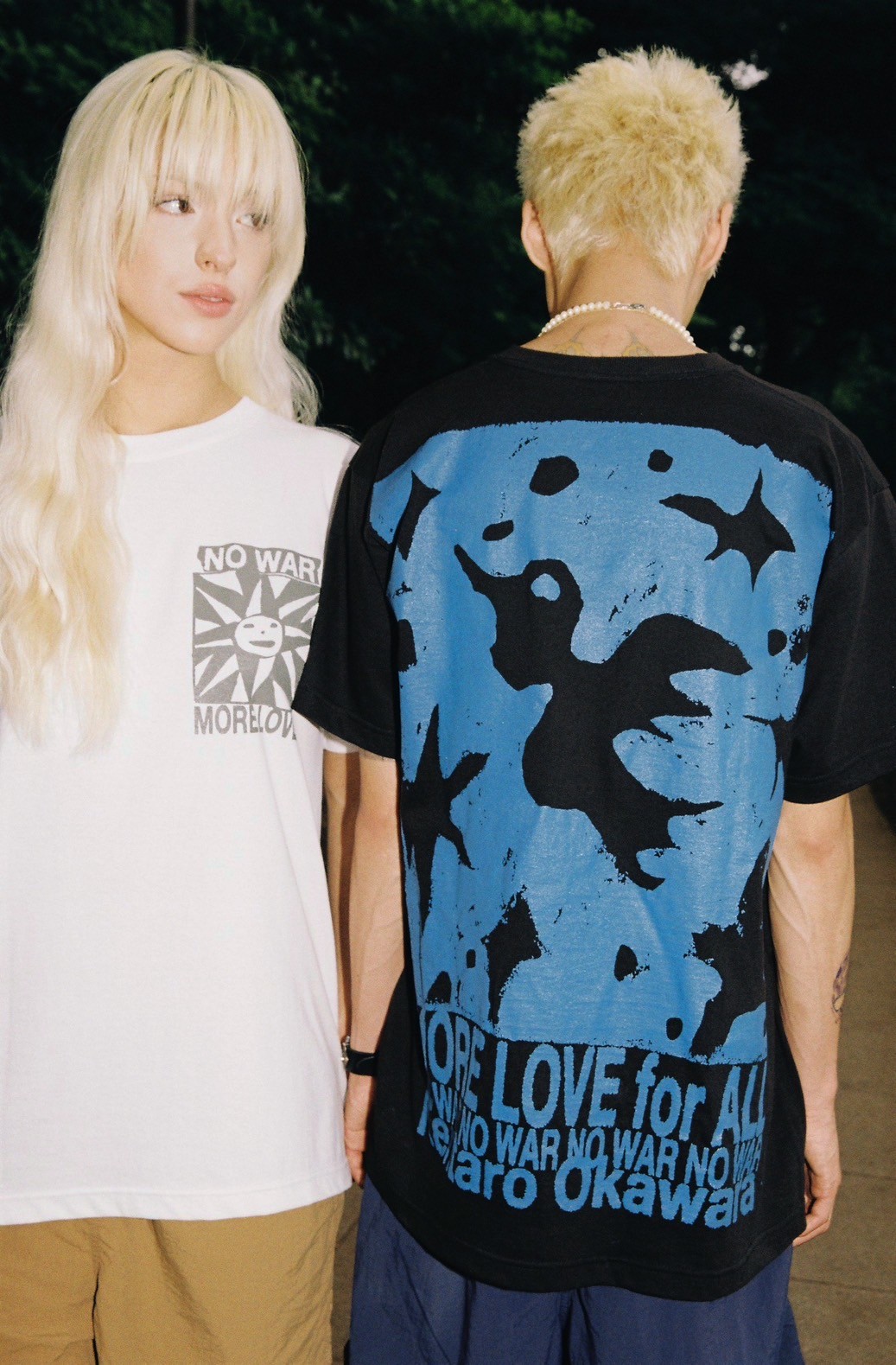 NO WAR TEE Black | KENTARO OKAWARA OFFICIAL ONL