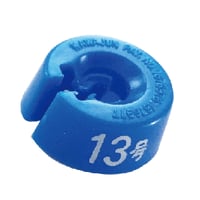 【サイズチップ】 13号 青色 100個