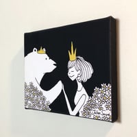 プリントキャンバス　“Daisy Kingdom”