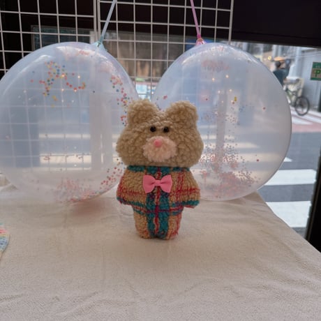 ハンドメイドぬいぐるみ　⭐︎ロングヘアーのわたあめロップイヤーちゃん⭐︎ ハンドメイドぬいぐるみ ⭐︎ロングヘアーのわたあめロップ