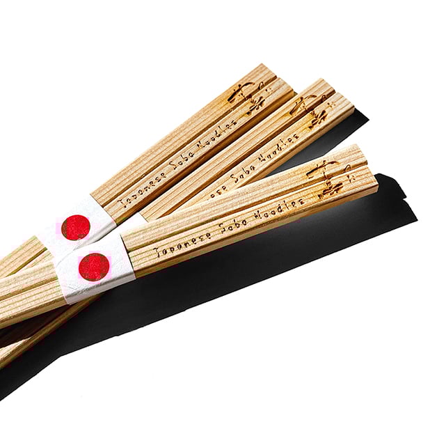 OHASHI｜お箸 5本セット | 【Japanese Soba Noodles 蔦】| 公式