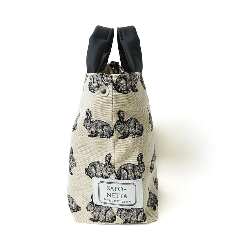 ✨極レア✨sapo netta ウサギ柄トートバッグ　ハンドバッグ　セット売り ✨極レア✨sapo netta ウサギ柄トートバッグ ハンドバッグ