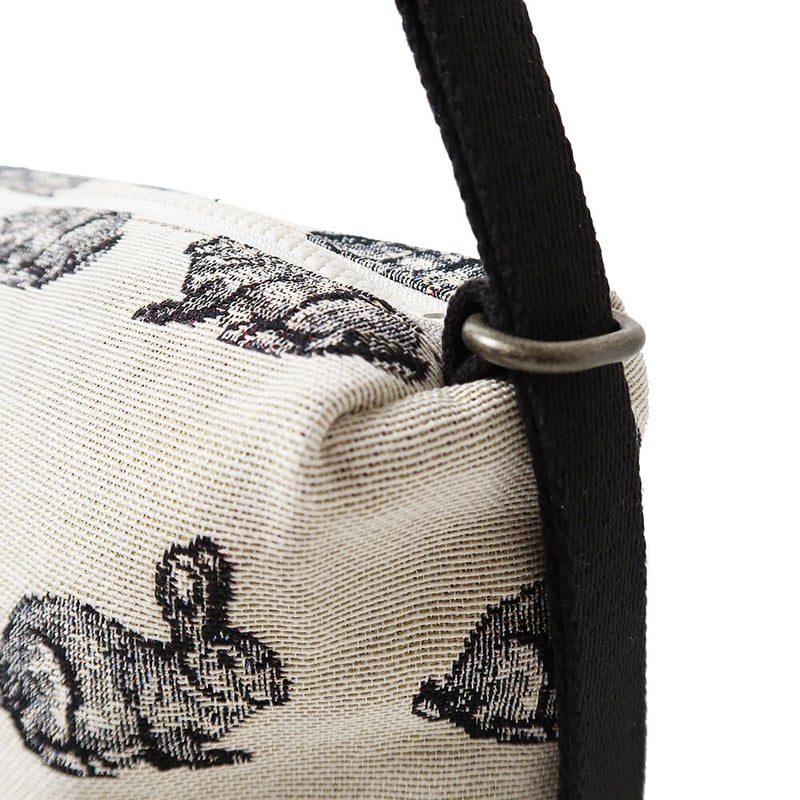 アクリルテープポシェット スペイン ゴブラン生地 うさぎ柄 | バッグ