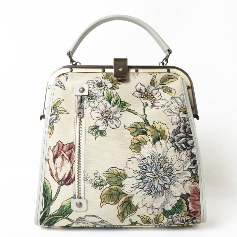 強撥水加工】リュックでもハンドでも！がま口ミニリュック スペイン