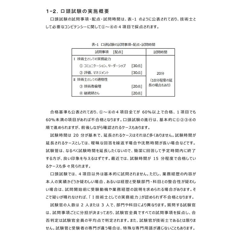 令和7年度版 技術士口頭試験で失敗しない想定問答の作り方 | onowith books