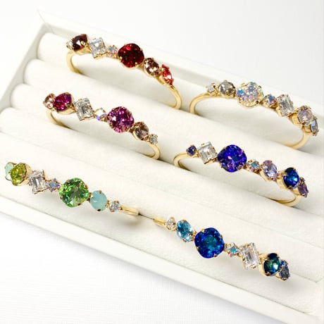 coffret/バングル(✣ゴールドカラー金具 約14cm)