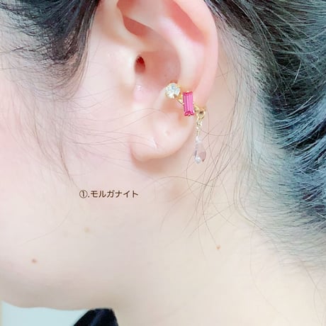 coffret gemstones/イヤーカフ