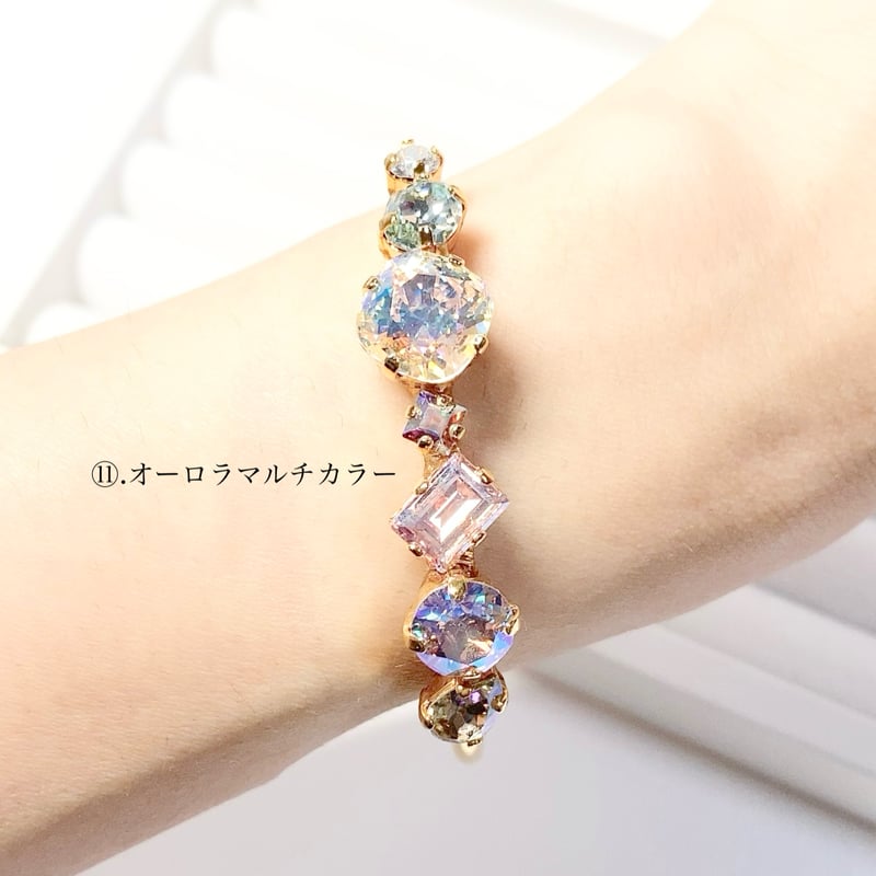coffret/バングル(✣ゴールドカラー金具 約14cm) | nenenjewelry