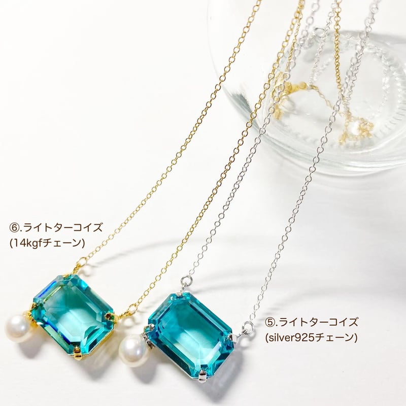 crystal Bijoux/14kgf or silver925ネックレス | nenenj...