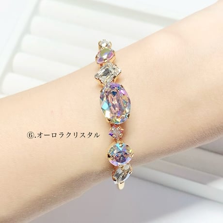 Oval coffret/バングル(✣ゴールドカラー金具 約14cm) ＊無くなり次第販売終了
