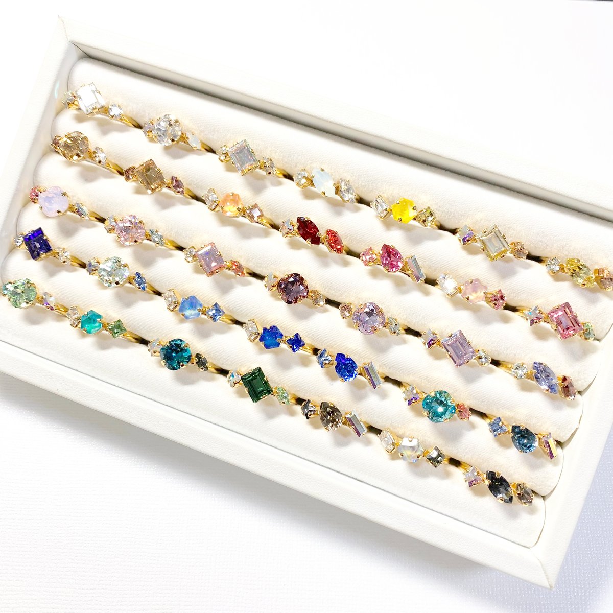 coffret/シングルリング 11号〜12号(✣ゴールドカラー金具) | nenenjewelry
