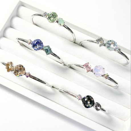 coffret/バングル(✣シルバーカラー金具 約14cm) ✤無くなり次第終了