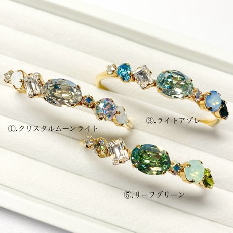 Oval coffret/バングル(✣ゴールドカラー金具 約14cm) ＊無くなり次第販売終了