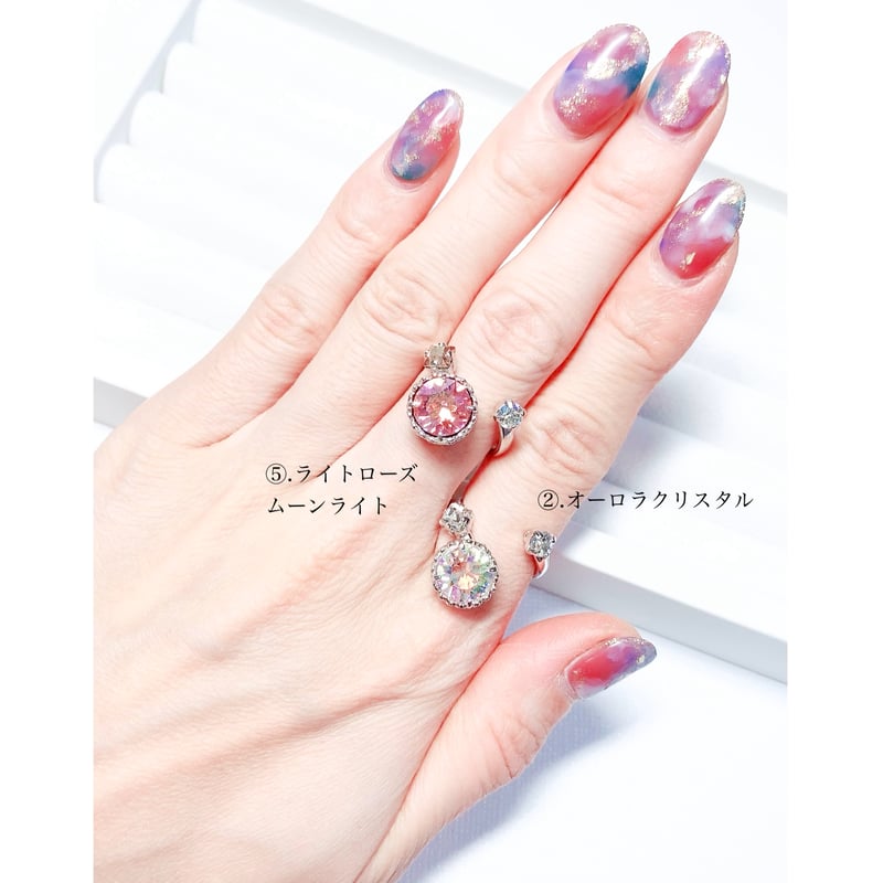 Candy/フォークリング 11号〜12号(✣シルバーカラー金具) | nenenjewelry