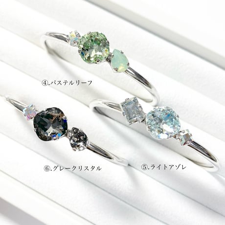 coffret/バングル(✣シルバーカラー金具 約14cm) ✤無くなり次第終了
