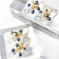 Ｍystic Quartz×Pearl/ピアス イヤリング
