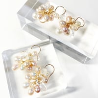 Quartz×Pearl/ピアス イヤリング