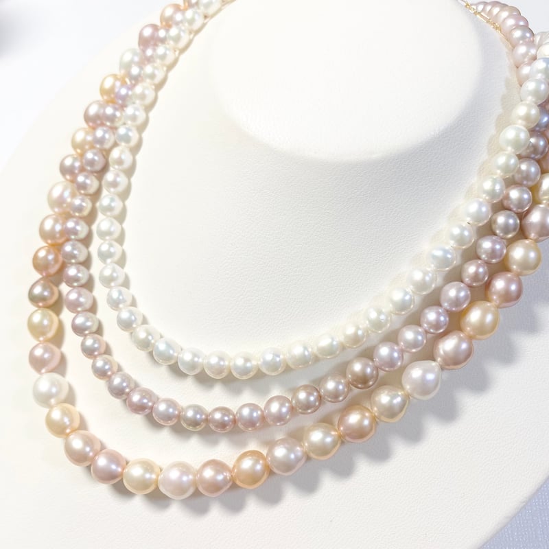 Circle Pearl/14kgfネックレス | nenenjewelry