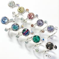 Candy/フォークリング 11号〜12号(✣シルバーカラー金具)
