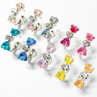 Ribbon cuff/イヤーカフ(✣シルバーカラー金具)