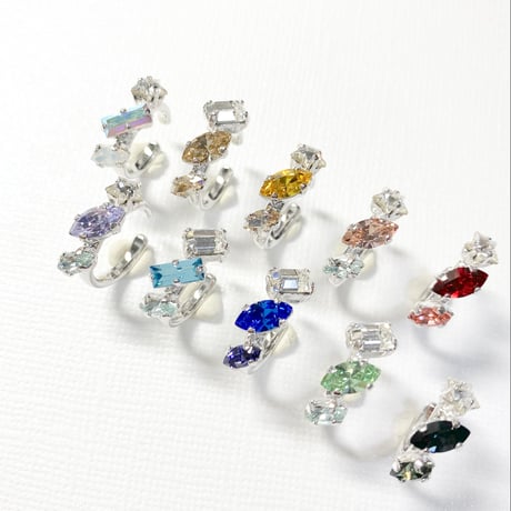 coffret/イヤーカフ(✣シルバーカラー金具)