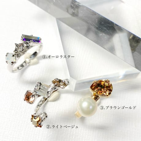 〖✣anan 2426号 表紙 永瀬廉様 ✣ 京本大我様 写真集 Retrace,着用リング〗7号〜9号(✣シルバーカラー金具＆ゴールドカラー金具)