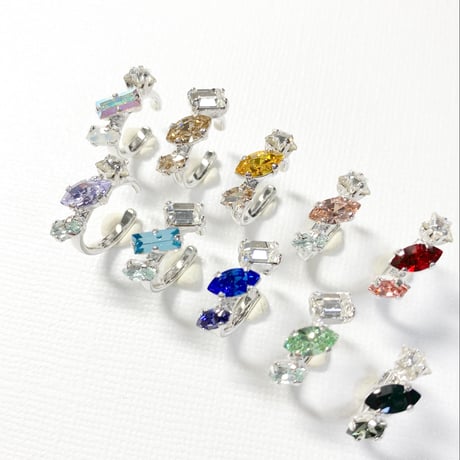 coffret/イヤーカフ(✣シルバーカラー金具)
