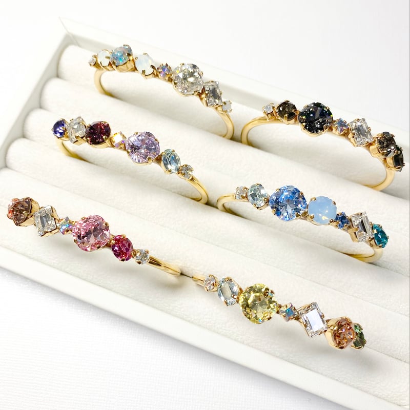 coffret/バングル(✣ゴールドカラー金具 約14cm) | nenenjewelry coffret/バングル(✣ゴールドカラー金具 約14cm) | nenenjewelry