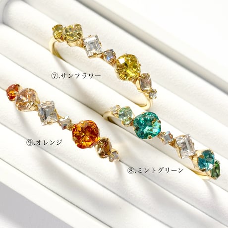 coffret/バングル(✣ゴールドカラー金具 約14cm)