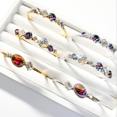 リボリスワロフスキー ヴィンテージ ヴィンテージ スワロフスキー リヴォリストーン、Art 1126、8 mm (6個