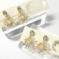 Daisy bijou/ピアス イヤリング (✣ゴールドカラー金具)