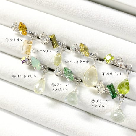 coffret gemstones/イヤーカフ