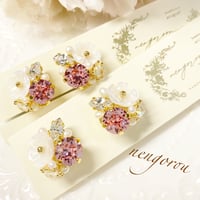 cerisier Bijoux/ピアス イヤリング(✣ライトローズ)