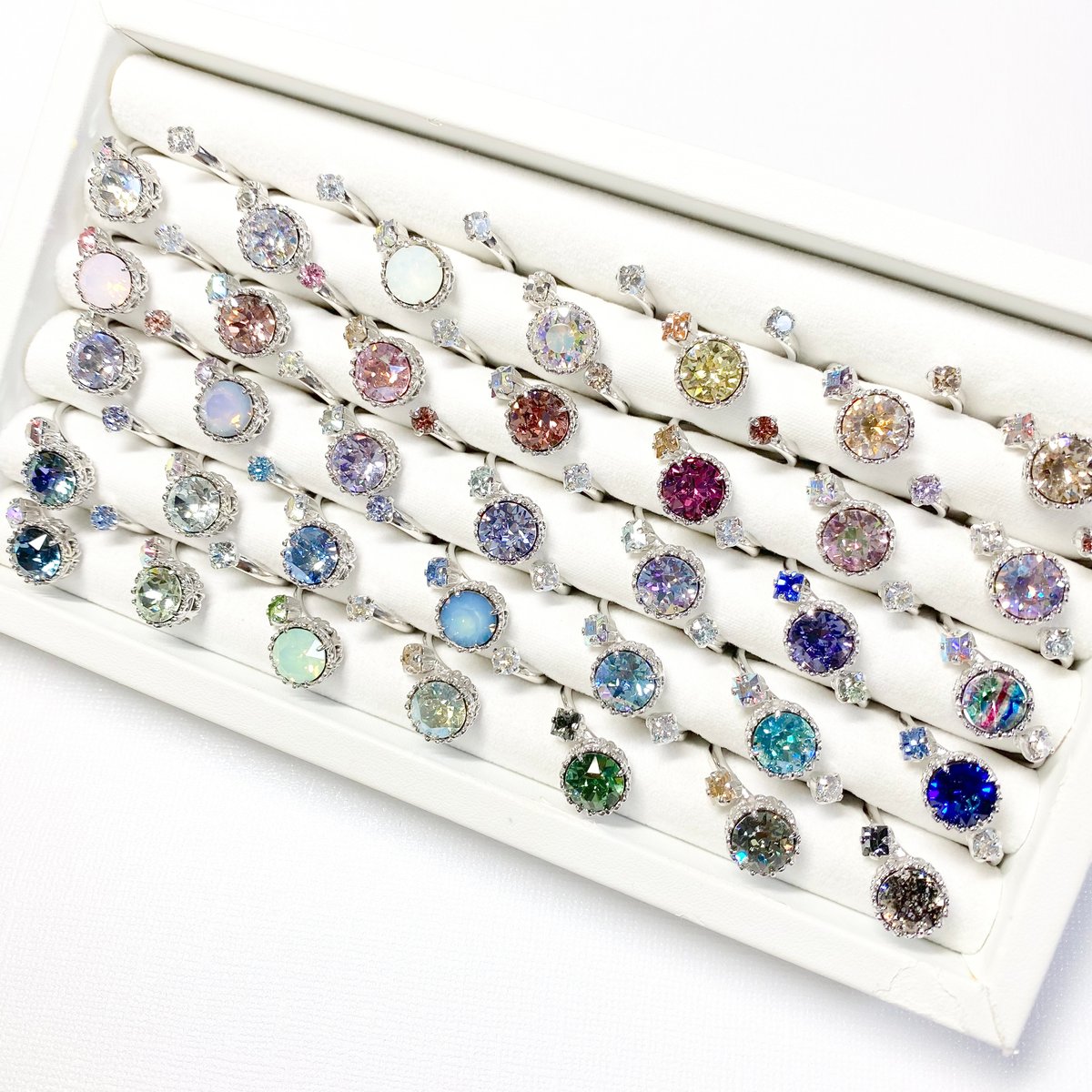 Candy/フォークリング 11号〜12号(✣シルバーカラー金具) | nenenjewelry