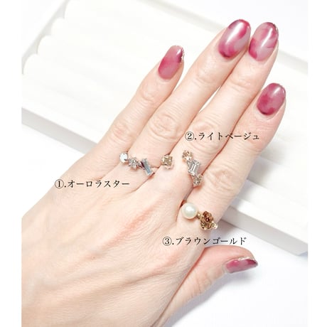 〖✣anan 2426号 表紙 永瀬廉様 ✣ 京本大我様 写真集 Retrace,着用リング〗7号〜9号(✣シルバーカラー金具＆ゴールドカラー金具)