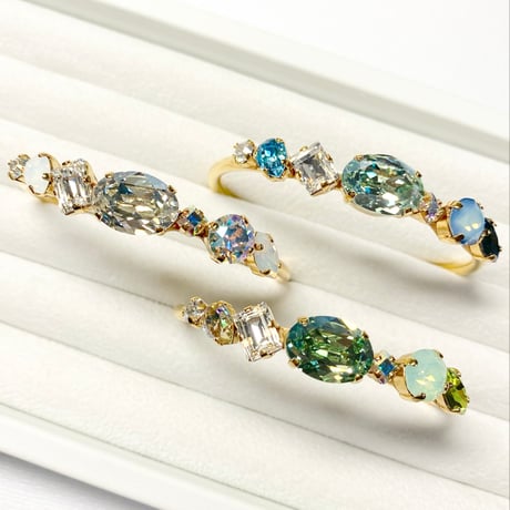Oval coffret/バングル(✣ゴールドカラー金具 約14cm) ＊無くなり次第販売終了