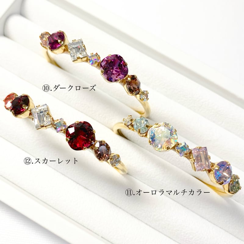 coffret/バングル(✣ゴールドカラー金具 約14cm) | nenenjewelry