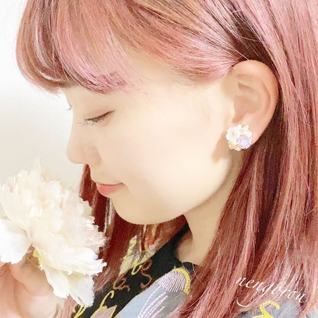 cerisier Bijoux/ピアス イヤリング(✣ヴィンテージローズ)