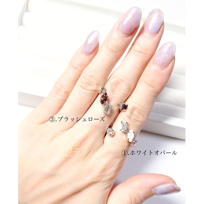 r. アールドット ジュエリー ローズクォーツ フォークリング trim_fce_item67666505aa377.jpg