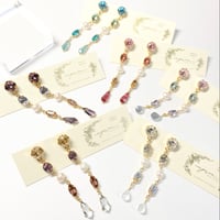 long bijou coffret/ピアス イヤリング (✣ゴールドカラー金具)