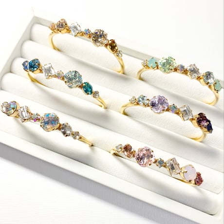 coffret/バングル(✣ゴールドカラー金具 約14cm)