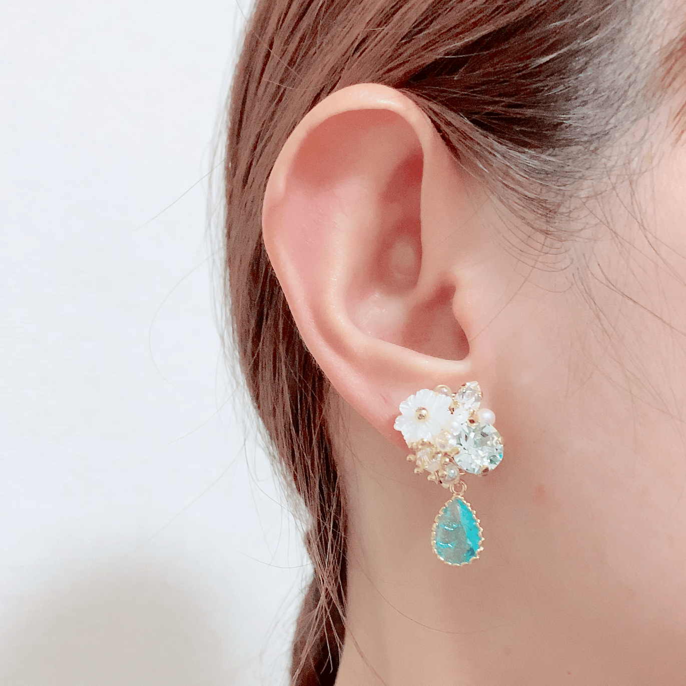 Drop clover Bijoux/ピアス イヤリング (✣レモンイエロー) | nenen