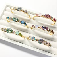 Oval coffret/バングル(✣ゴールドカラー金具 約14cm) ＊無くなり次第販売終了