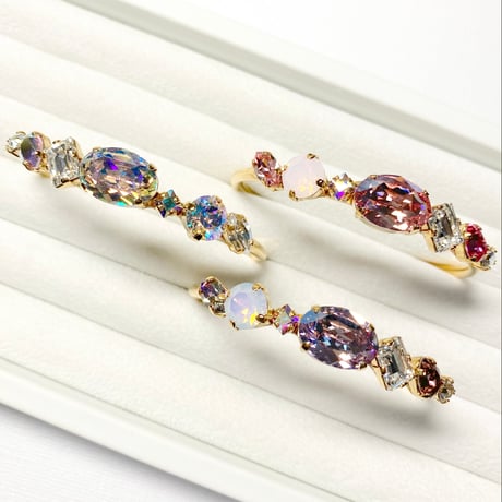 Oval coffret/バングル(✣ゴールドカラー金具 約14cm) ＊無くなり次第販売終了