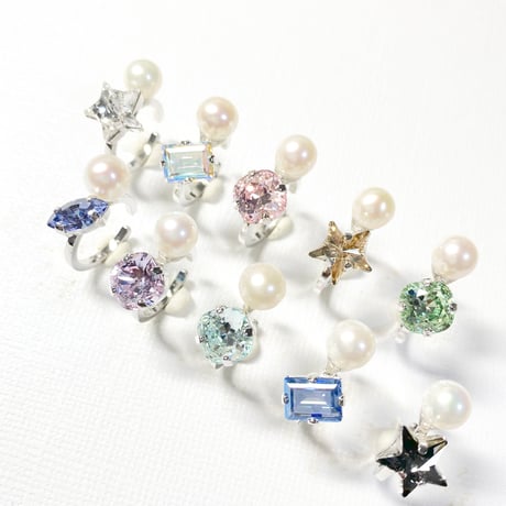 coffret pearl/イヤーカフ(✣シルバーカラー金具) ✤無くなり次第終了
